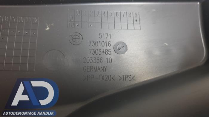 Paravent van een BMW 2 serie Active Tourer (F45) 220dA xDrive 2.0 TwinPower Turbo 16V 2016