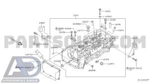 Gebruikte Cilinderkop Nissan Micra (K12) 1.2 16V Prijs € 99,99 Margeregeling aangeboden door Autodemontage Aandijk