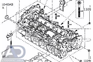Gebruikte Cilinderkop Nissan Qashqai (J10) 2.0 dCi Prijs € 349,99 Margeregeling aangeboden door Autodemontage Aandijk