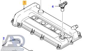 Gebruikte Kleppendeksel Ford Mondeo III Wagon 1.8 16V Prijs € 59,99 Margeregeling aangeboden door Autodemontage Aandijk
