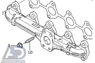 Gebruikte Spruitstuk Uitlaat Volvo V50 (MW) 1.6 D 16V Prijs € 39,99 Margeregeling aangeboden door Autodemontage Aandijk