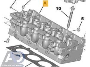 Gebruikte Cilinderkop Citroen C4 Picasso (UD/UE/UF) 2.0 HDiF 16V 135 Prijs € 174,99 Margeregeling aangeboden door Autodemontage Aandijk