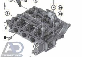 Gebruikte Cilinderkop BMW 2 serie Active Tourer (F45) 218i 1.5 TwinPower Turbo 12V Prijs € 599,99 Margeregeling aangeboden door Autodemontage Aandijk