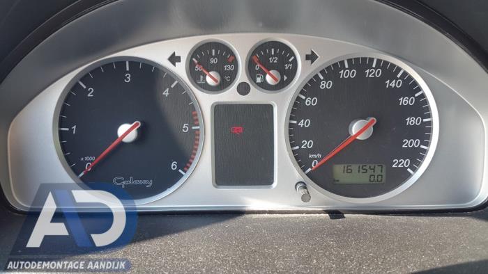 Gebruikte Tellerklok Ford Galaxy (WGR) 1.9 TDI Prijs € 49,99 Margeregeling aangeboden door Autodemontage Aandijk