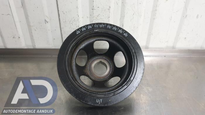 Gebruikte Krukas Poelie Mercedes C Sportcoupé (C203) 1.8 C-180K 16V Prijs € 29,99 Margeregeling aangeboden door Autodemontage Aandijk