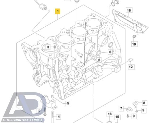 Gebruikte Draaiend Gedeelte motor Suzuki Swift (ZA/ZC/ZD1/2/3/9) 1.3 VVT 16V Prijs € 149,99 Margeregeling aangeboden door Autodemontage Aandijk
