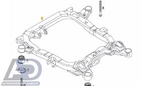 Gebruikte Subframe Opel Vectra C Caravan 1.9 CDTI 120 Prijs € 74,99 Margeregeling aangeboden door Autodemontage Aandijk