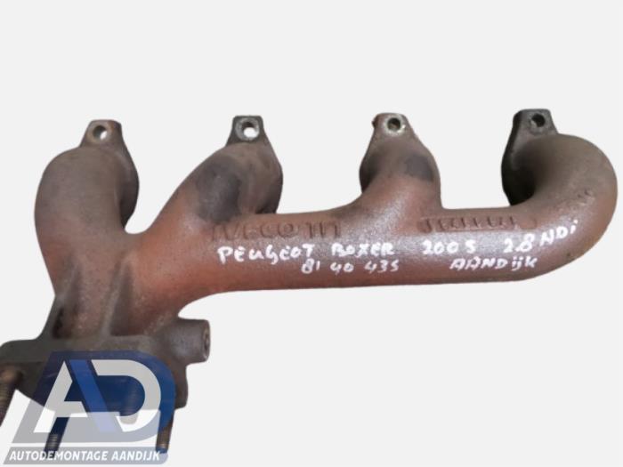 Gebruikte Spruitstuk Uitlaat Peugeot Boxer (244) 2.8 HDi 127 Prijs € 49,99 Margeregeling aangeboden door Autodemontage Aandijk