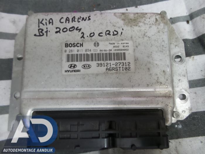 Gebruikte Computer Motormanagement Kia Carens II (FJ) 2.0 CRDI 16V Prijs € 74,99 Margeregeling aangeboden door Autodemontage Aandijk