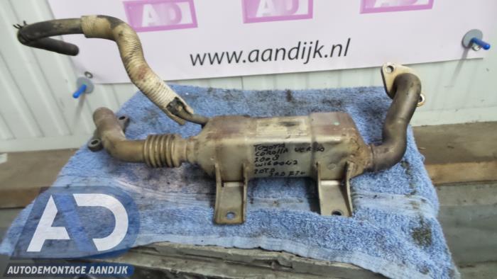 Gebruikte EGR koeler Toyota Corolla Verso (R10/11) 2.2 D-4D 16V Prijs € 44,99 Margeregeling aangeboden door Autodemontage Aandijk