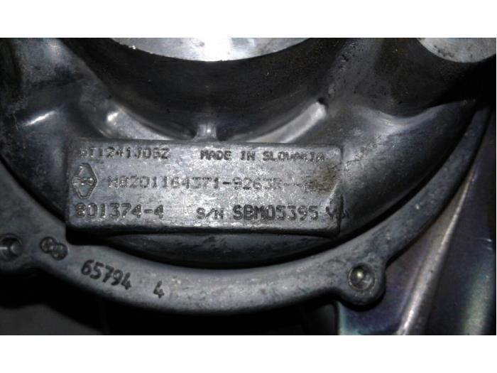 Turbo van een Mercedes-Benz Citan (415.6) 1.5 109 CDI 2015