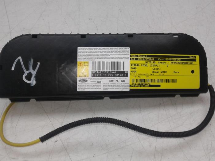 Airbag stoel (zitplaats) van een Ford Kuga I 2.0 TDCi 16V 163 4x4 2010