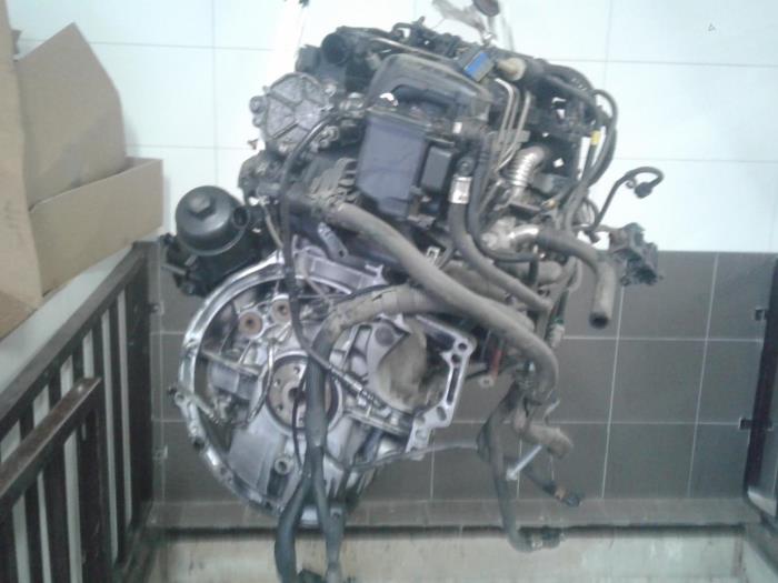 Motor van een MINI Mini (R56) 1.6 Cooper D 16V 2009