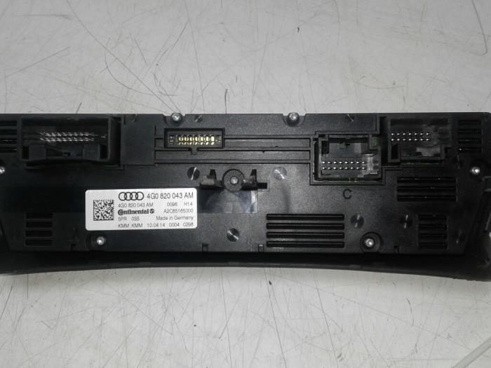 AUDI A6 allroad C7 (2012-2019) Climate  Control Unit 4G0820043AM 14723057