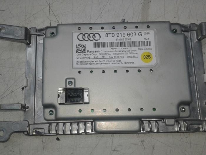 AUDI Q5 8R (2008-2017) Navigation Display 8T0919603G 14602841