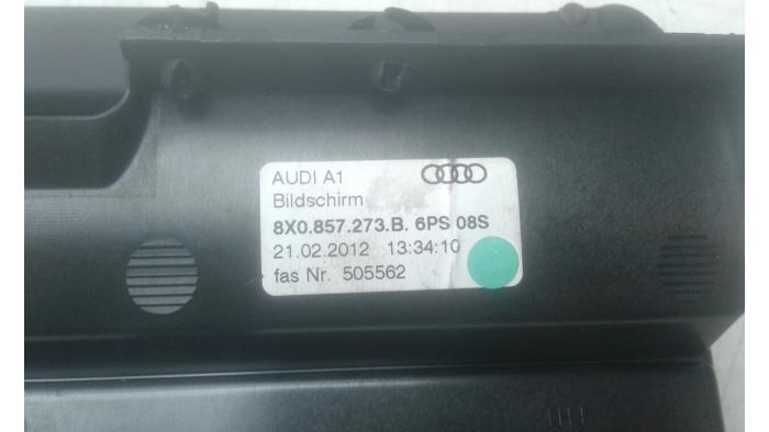 AUDI A1 8X (2010-2020) Навигационная система 8X0857273B 14602940