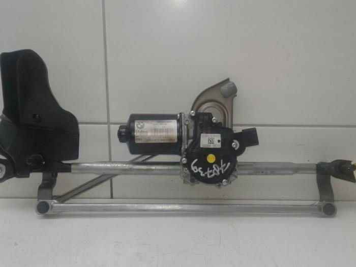 BMW 3 Series F30/F31 (2011-2020) Motor mecanism ștergător parbriz față 7267503 17337003