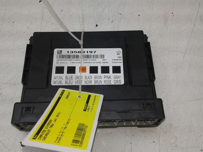 CHEVROLET Trax 1 generation (2013-2022) Control Unit 13589197 14598194