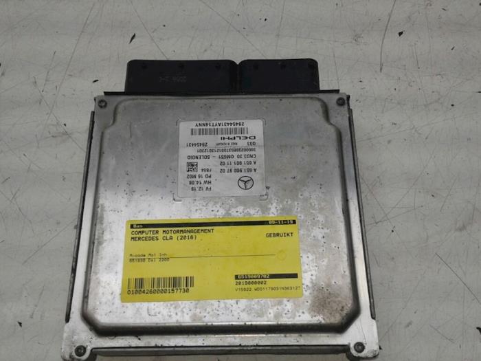 MERCEDES-BENZ CLA-Class C117 (2013-2016) Motorstyrenhet ECU 6519009702 14961833