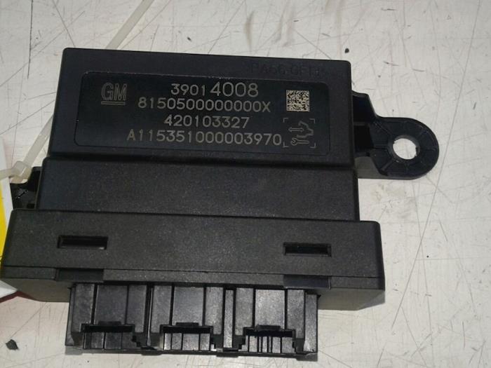 OPEL Astra K (2015-2021) Kontrolná jednotka 39014008 17335403