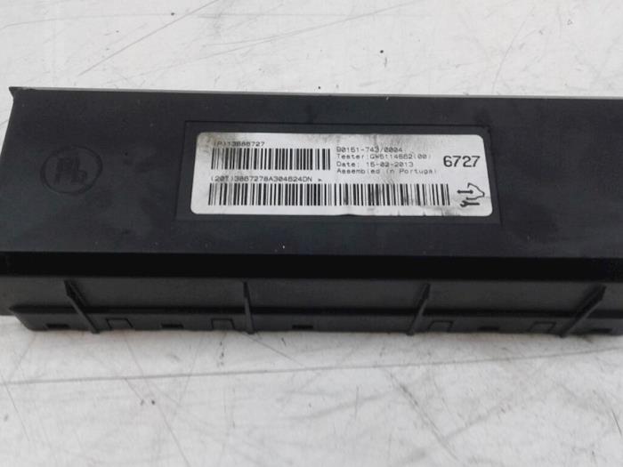 OPEL Astra J (2009-2020) Climate  Control Unit 13586727 17161519