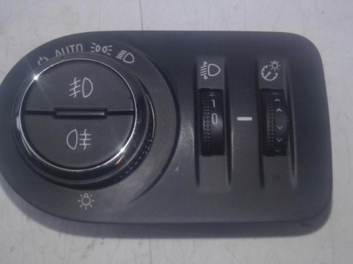 OPEL Meriva 2 generation (2010-2020) Headlight Switch Control Unit 13294817 14723328