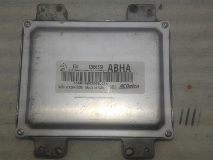 OPEL Astra K (2015-2021) Engine Control Unit ECU 12643636 17227010