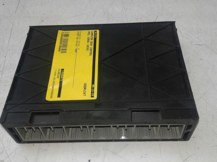 Gebruikte Computer Body Control Opel Corsa E 1.4 16V Bi-Fuel Prijs € 103,95 Margeregeling aangeboden door Wessel Parts & Service B.V.