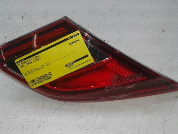 OPEL Corsa D (2006-2020) Rear Left Taillight 39012623 14603473