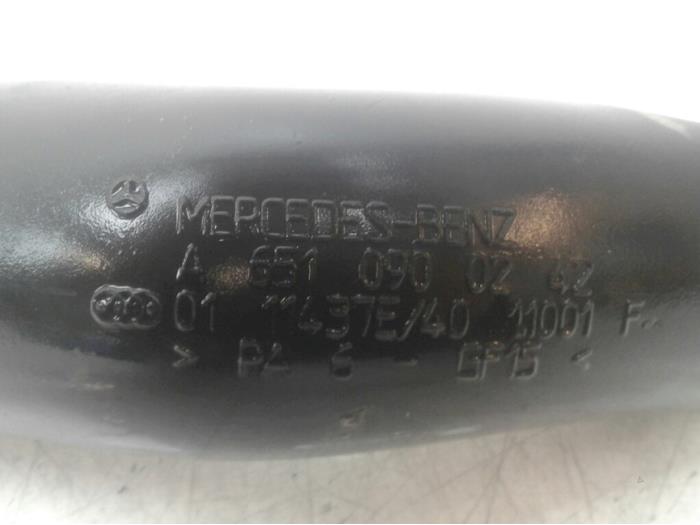 MERCEDES-BENZ Vito W639 (2003-2015) Left Side Intercooler Hose 6510900242 14598487