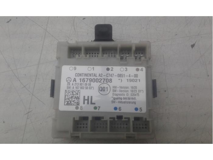 Gebruikte Module Centrale Deurvergrendeling Mercedes GLE (V167) 400d 2.9 4-Matic Prijs € 147,00 Margeregeling aangeboden door Wessel Parts & Service B.V.