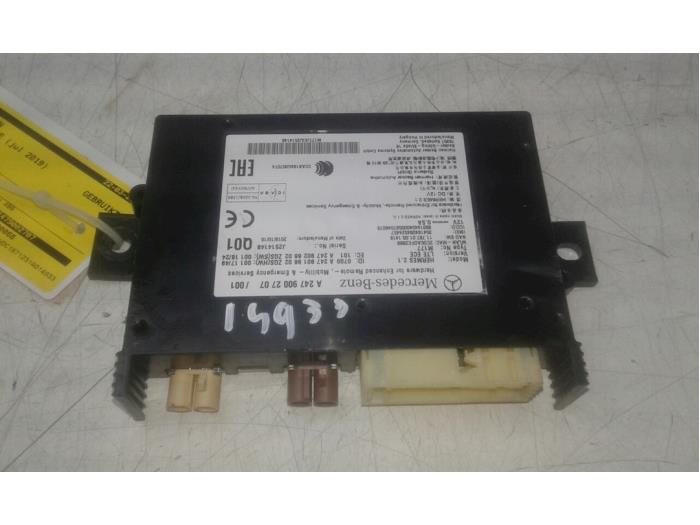 Gebruikte Computer Diversen Mercedes GLE (V167) 400d 2.9 4-Matic Prijs € 72,45 Margeregeling aangeboden door Wessel Parts & Service B.V.