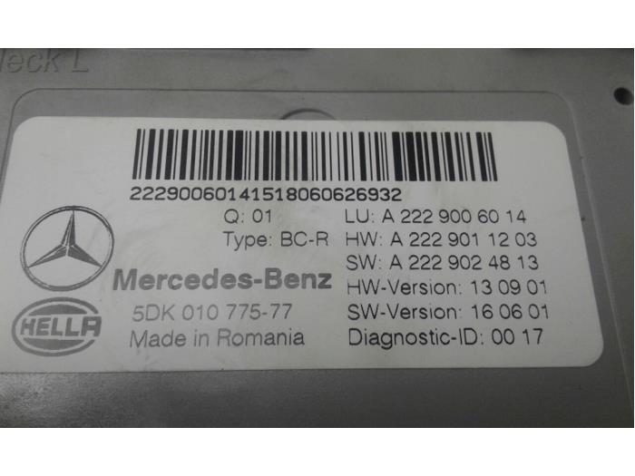 MERCEDES-BENZ GLC 253 (2015-2019) Citau veidu vadības bloki 2229006014 14603753