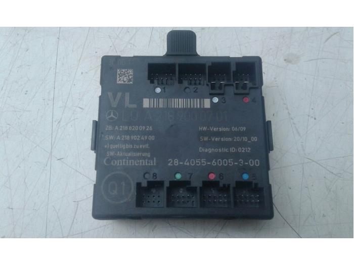 Gebruikte Module Centrale Deurvergrendeling Mercedes CLS (C218) 350 CDI BlueEfficiency 3.0 V6 24V Prijs € 51,45 Margeregeling aangeboden door Wessel Parts & Service B.V.