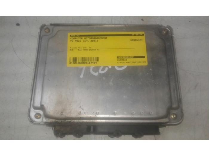 Gebruikte Computer Motormanagement Volkswagen Polo III (6N2) 1.4 Prijs € 82,95 Margeregeling aangeboden door Wessel Parts & Service B.V.