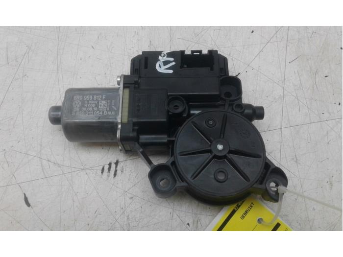 VOLKSWAGEN Polo 5 generation (2009-2017) Front Right Door Window Control Motor 6R0959812F 14723575