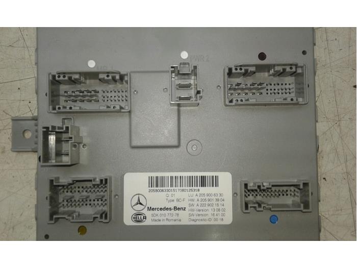 MERCEDES-BENZ GLC 253 (2015-2019) Other Control Units 2059006330 14604137