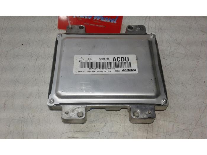 OPEL Mokka 1 generation (2015-2020) Engine Control Unit ECU 12685776 17333007