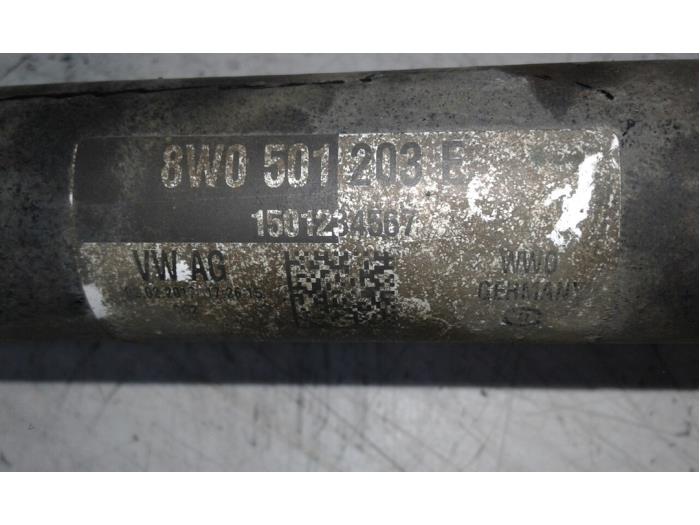 AUDI A4 allroad B9 (2016-2024) Rear Left Driveshaft 8W0501203E 17338252