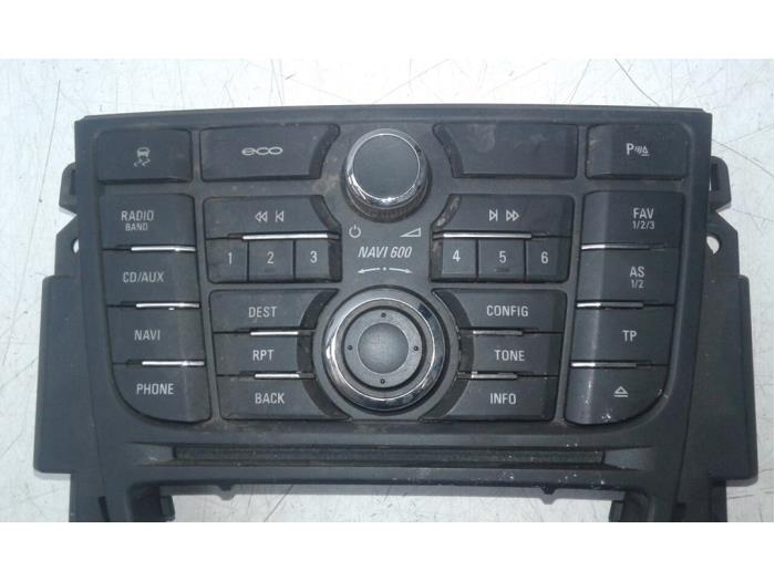 OPEL Astra J (2009-2020) Music Player Buttons 13360093 14604212