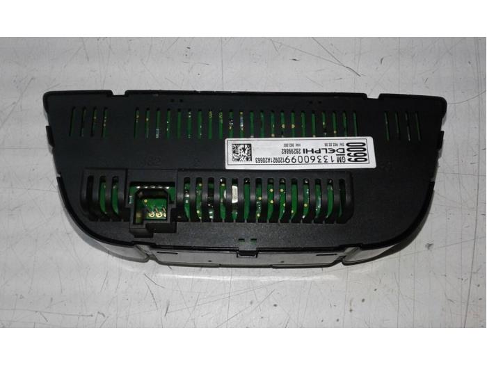 OPEL Meriva 2 generation (2010-2020) Climate  Control Unit 13360099 14604309