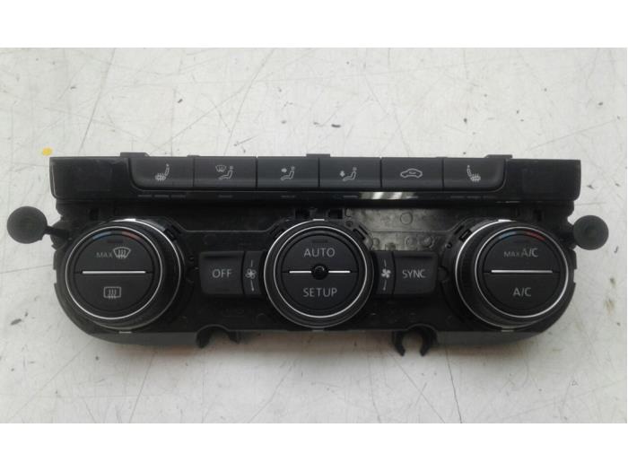 VOLKSWAGEN Golf 7 generation (2012-2024) Climate  Control Unit 5G0907044AA 14604343