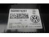 Chaufage Bedieningspaneel van een Volkswagen Golf Sportsvan (AUVS) 1.4 TSI 16V 2016