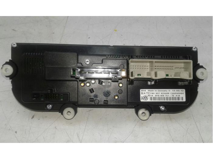 VOLKSWAGEN Golf 6 generation (2008-2015) Unitate de control al climei 7N0907426AM 14604340