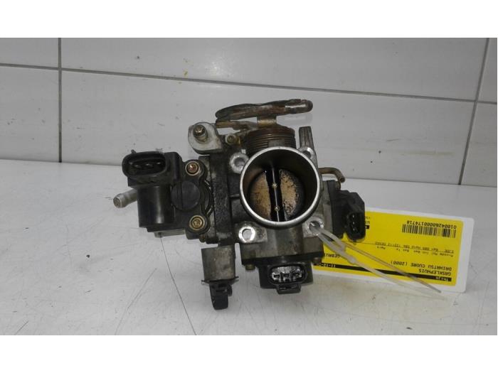 Gebruikte Gasklephuis Daihatsu Cuore (L251/271/276) Prijs € 21,00 Margeregeling aangeboden door Wessel Parts & Service B.V.