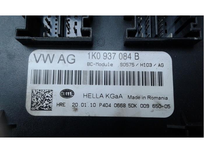 VOLKSWAGEN Golf Plus 2 generation (2009-2014) Unitate de control închidere centralizată 1K0937084B 22572259