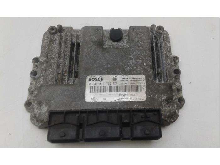 RENAULT Laguna 2 generation (2001-2007) Engine Control Unit ECU 0281011723 14604535