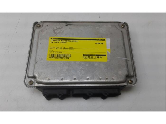 VOLKSWAGEN Lupo 6X (1998-2005) Engine Control Unit ECU 030906032BH 17227361