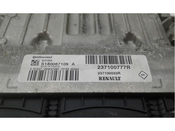 RENAULT Megane 3 generation (2008-2020) Блок управления двигателем 237100777R 14604539