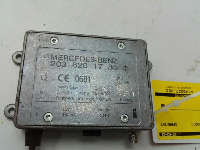 MERCEDES-BENZ C-Class W203/S203/CL203 (2000-2008) Bootlid Antenna Amplifier 2038201785 14723809